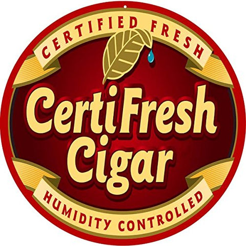 Certi Fresh Cigar Reproduction Sign 14 Round