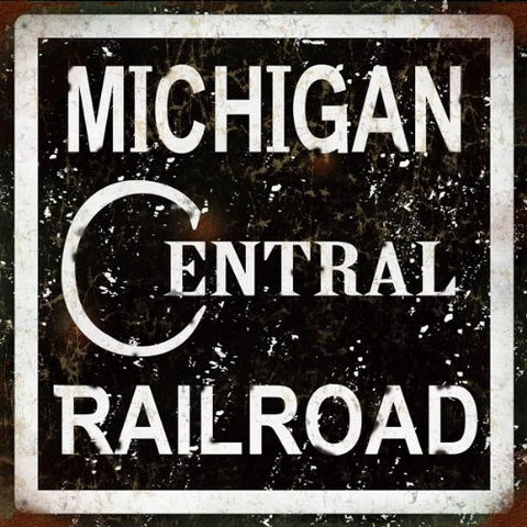 Reproduction Michigan Central Railroad Sign