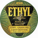 Reproduction Ethyl Gasoline Sign 14 Round