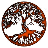 Tree Of Life Metal Home Decor With Faux Copper Finish 2 Sizes