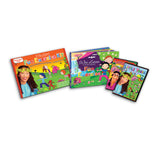 Children's Yoga DVD, CD, Activity Book & Game Cards Kit