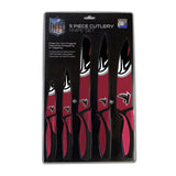 Atlanta Falcons Knife Set - Kitchen - 5 Pack