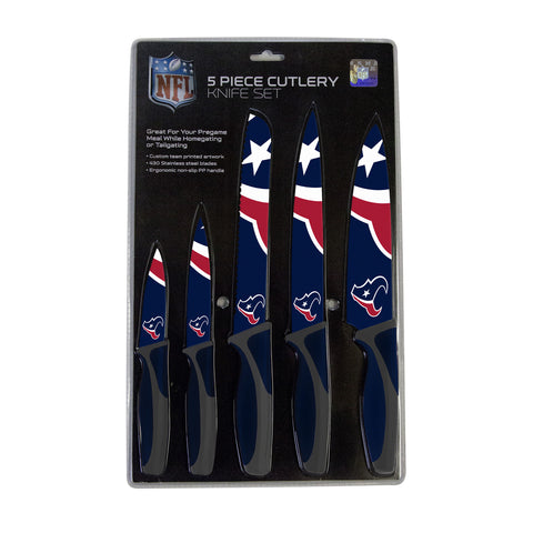 Houston Texans Knife Set - Kitchen - 5 Pack