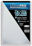 Toploader - Thick Comic 7-1/8 x 10-1/2 (10 per pack)