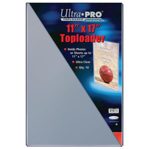 Toploader - 11x17 (10 per pack)