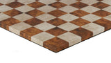 Chess Board - 14.5" Faux Leather Chess Board