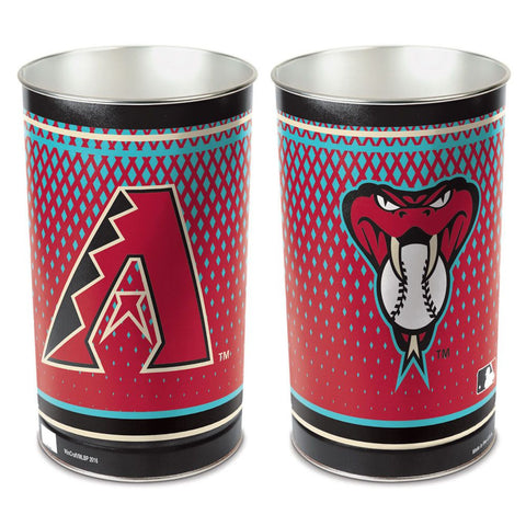 Arizona Diamondbacks Wastebasket 15 Inch - Special Order