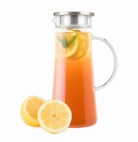 Charlie Glass Iced Tea Carafe By Pinky Up