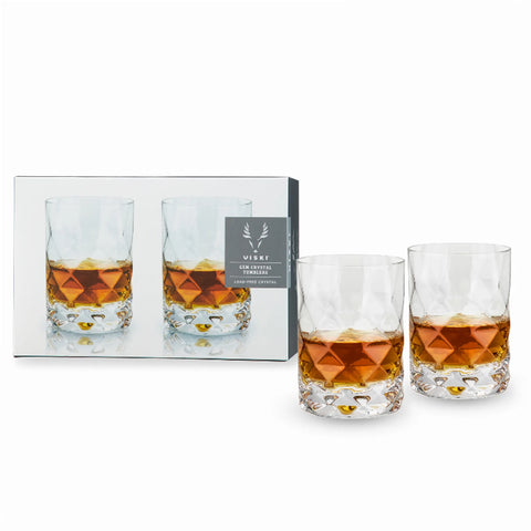 Gem Crystal Tumblers By Viski