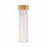 Blair Iridescent Glass Travel Infuser Mug By Pinky Up