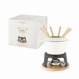 Cast Iron Fondue Set By Twine