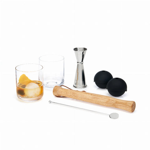 7-Piece Muddled Cocktail Set By Viski