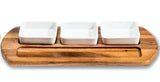 Charcuterie Serving Tray with Ceramic Bowls