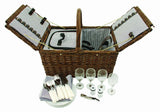 Cape Cod Wicker Picnic Basket By Twine