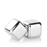 Glacier Rocks Large Stainless Steel Cubes By Viski