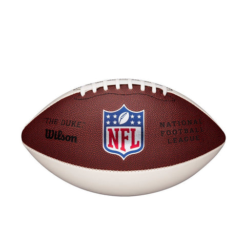 Football Wilson 3 White Panel NFL The Duke