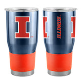 Illinois Fighting Illini Travel Tumbler 30oz Stainless Steel - Special Order