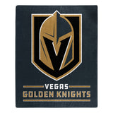 Vegas Golden Knights Blanket 50x60 Raschel Interference Design