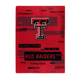 Texas Tech Red Raiders Blanket 60x80 Raschel Digitize Design