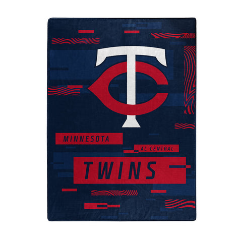 Minnesota Twins Blanket 60x80 Raschel Digitize Design