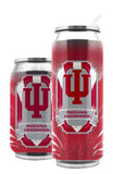 Indiana Hoosiers Stainless Steel Thermo Can - 16.9 ounces - Special Order