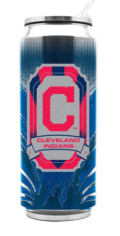 Cleveland Indians Thermo Can Stainless Steel 16.9oz