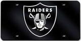 Las Vegas Raiders License Plate Laser Cut Black