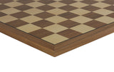 Chess Board - Walnut & Maple Veneer, Five Sizes from 12" to 20"