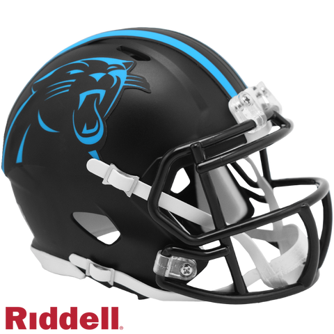 Carolina Panthers Helmet Riddell Replica Mini Speed Style On-Field Alternate