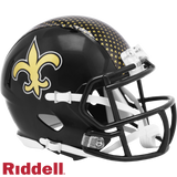 New Orleans Saints Helmet Riddell Replica Mini Speed Style On-Field Alternate