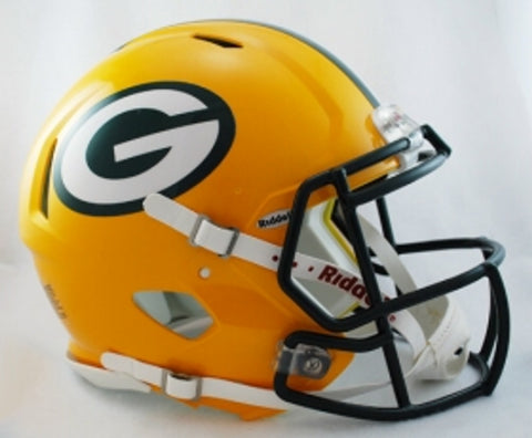 Green Bay Packers Helmet Riddell Authentic Full Size Speed Style