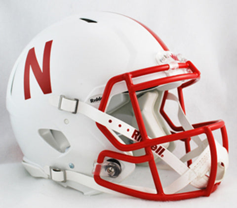 Nebraska Cornhuskers Helmet Riddell Authentic Full Size Speed Style