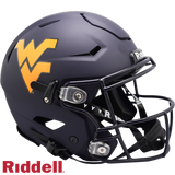 West Virginia Mountaineers Helmet Riddell Authentic Full Size SpeedFlex Style Satin