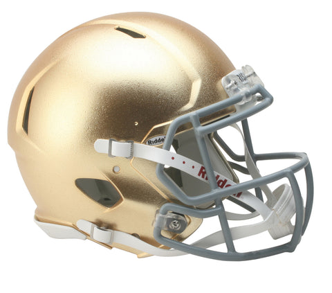 Notre Dame Fighting Irish Helmet - Riddell Authentic Full Size - Speed Style - 2016 HydroFx - Special Order