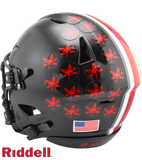 Ohio State Buckeyes Helmet Riddell Authentic Full Size SpeedFlex Style Black