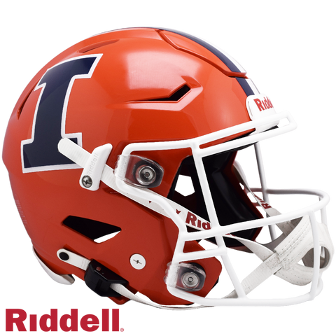 Illinois Fighting Illini Helmet Riddell Authentic Full Size SpeedFlex Style - Special Order