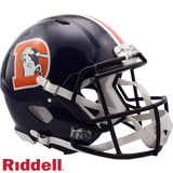 Denver Broncos Helmet Riddell Authentic Full Size Speed Style Color Rush - Special Order