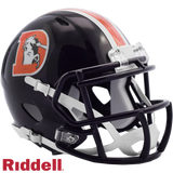 Denver Broncos Helmet Riddell Replica Mini Speed Style Color Rush