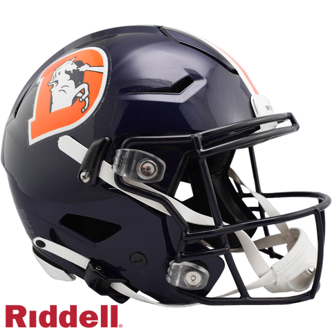 Denver Broncos Helmet Riddell Authentic Full Size SpeedFlex Style Color Rush - Special Order