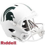 Michigan State Spartans Helmet Riddell Replica Full Size Speed Style White