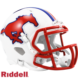 SMU Mustangs Helmet Riddell Replica Mini Speed Style