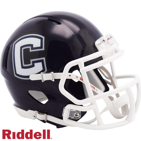 Connecticut Huskies Helmet Riddell Replica Mini Speed Style Block C