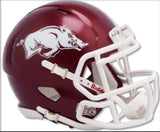 Arkansas Razorbacks Helmet Riddell Replica Mini Speed Style