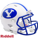 BYU Cougars Helmet Riddell Replica Mini Speed Style White