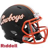 Oklahoma State Cowboys Helmet Riddell Replica Mini Speed Style Cowboys Script