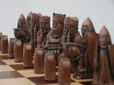 Chess Pieces - Metal Isle of Lewis - 3.5"