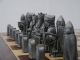 Chess Pieces - Metal Isle of Lewis - 3.5"