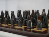 Chess Pieces - Metal Isle of Lewis - 3.5"