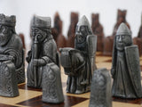 Chess Pieces - Metal Isle of Lewis - 3.5"