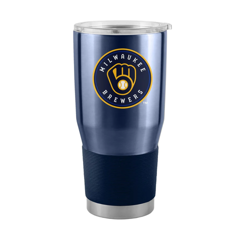 Milwaukee Brewers Travel Tumbler 30oz Stainless Steel